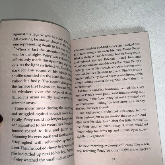 "Petey" By Ben Mikaelsen New Paperback Edition Disney Hyperion 2010 - Picture 5 of 8